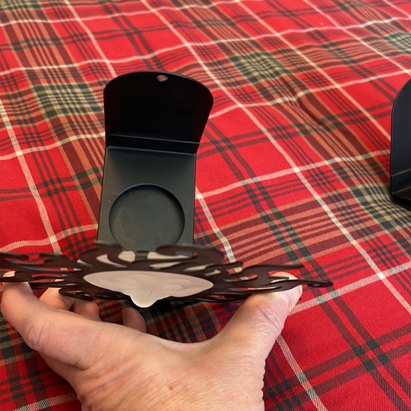 Black Partylite sun sconce set of 2 - Picture 3 of 3